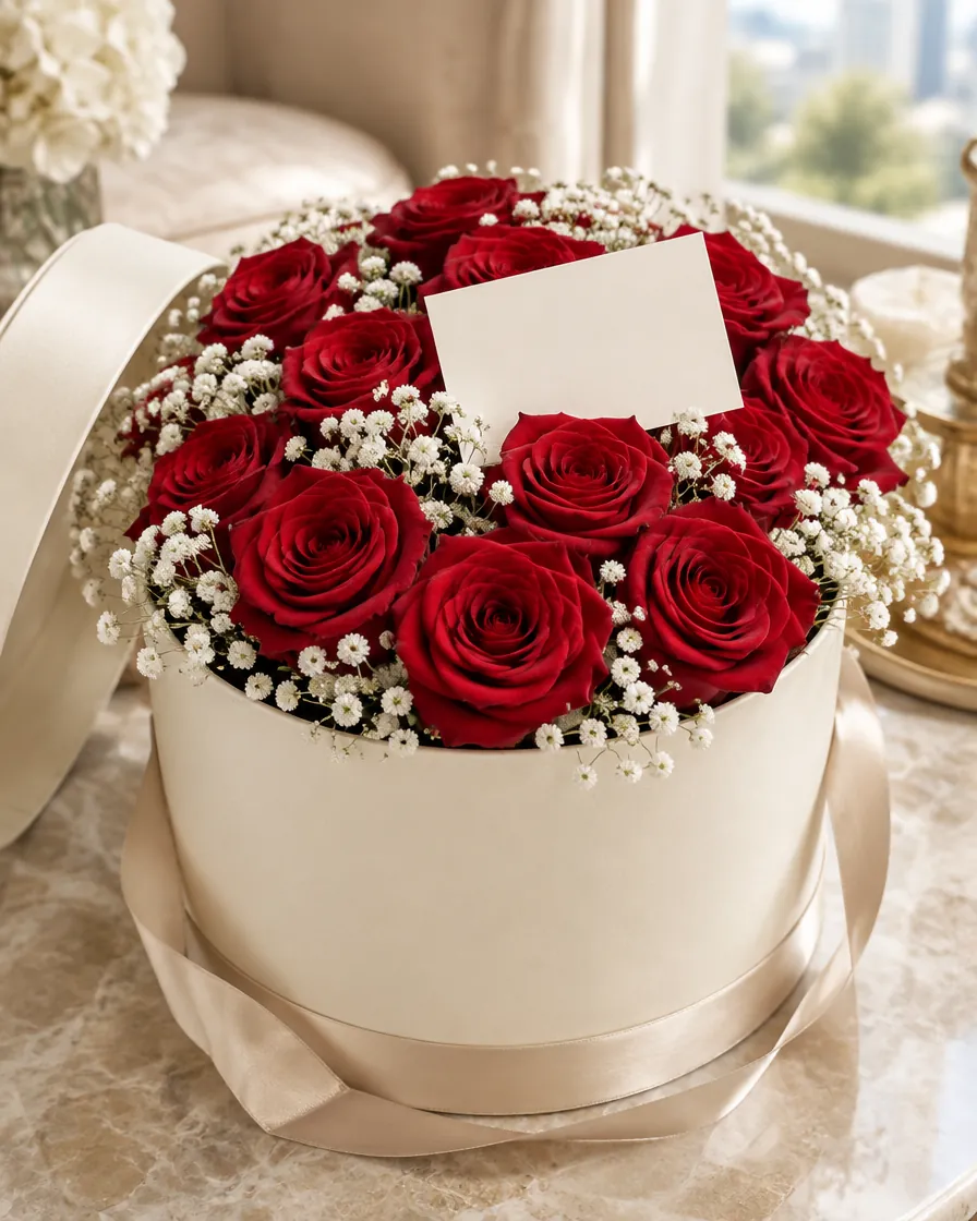 Luxury flower box by Alangkaar Floral