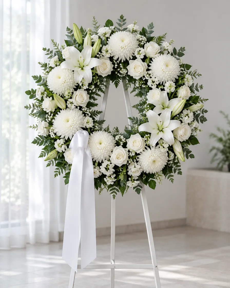 Sympathy stand by Alangkaar Floral