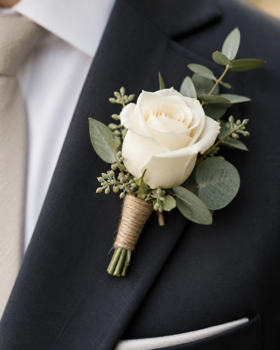 Boutonniere by Alangkaar Floral