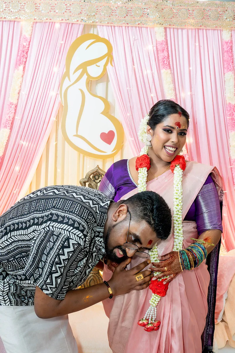 Baby Shower Valaikappu — Alangkaar