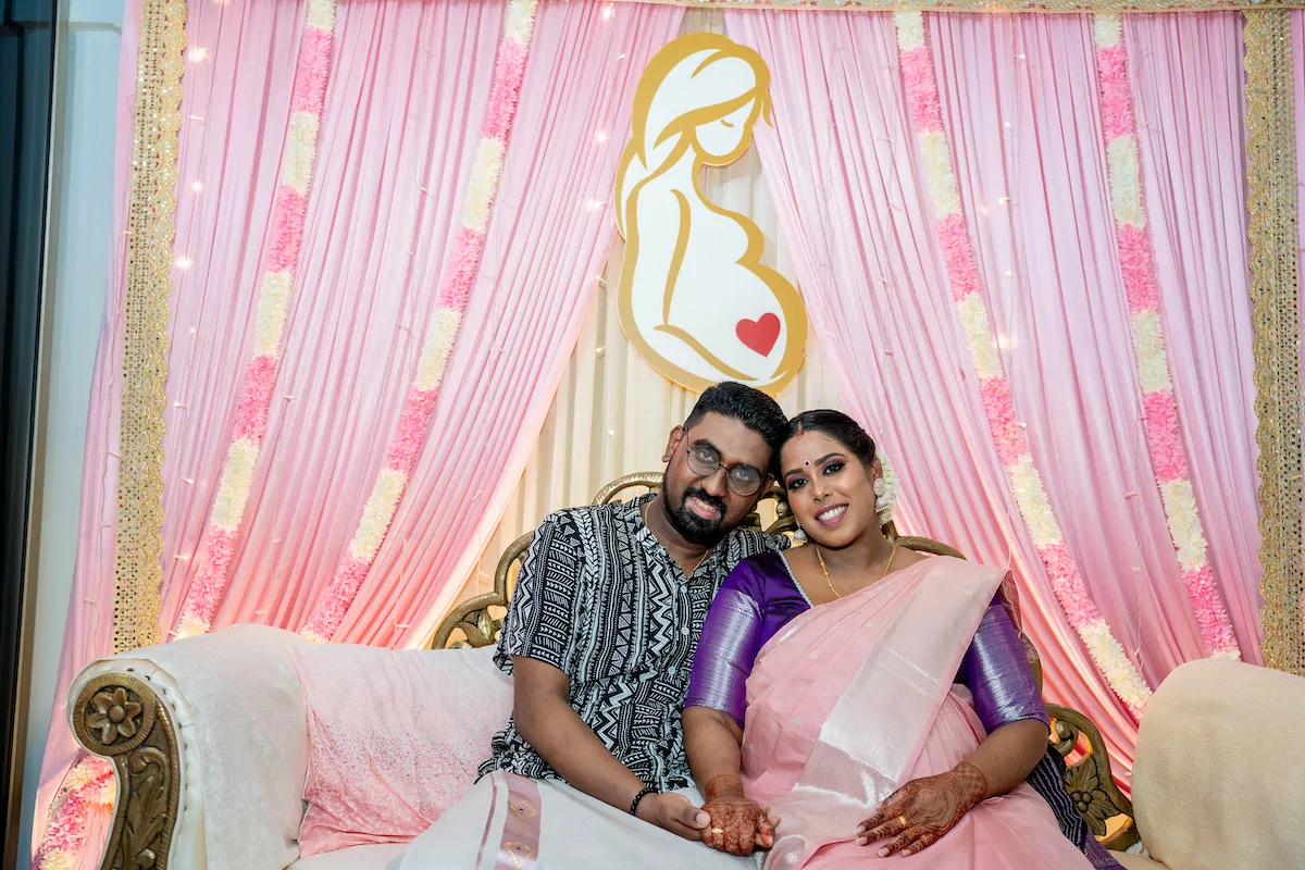 Baby Shower Valaikappu — Alangkaar