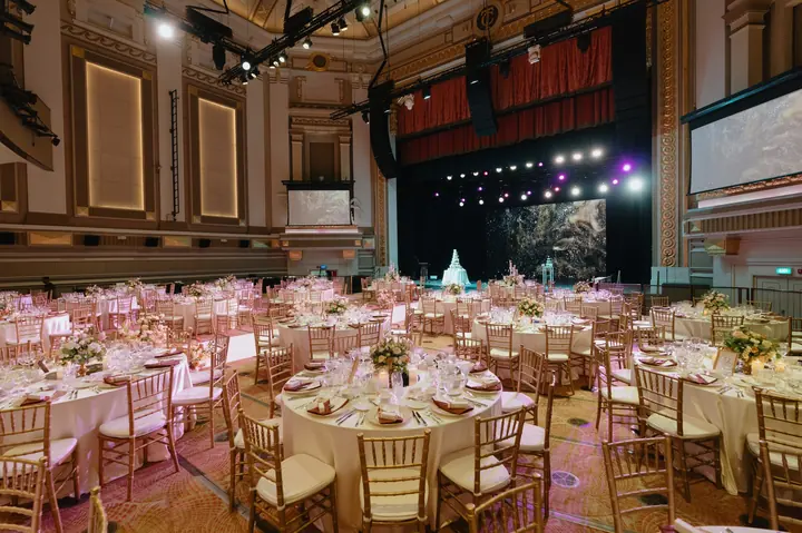 Capitol Theatre banquet layout