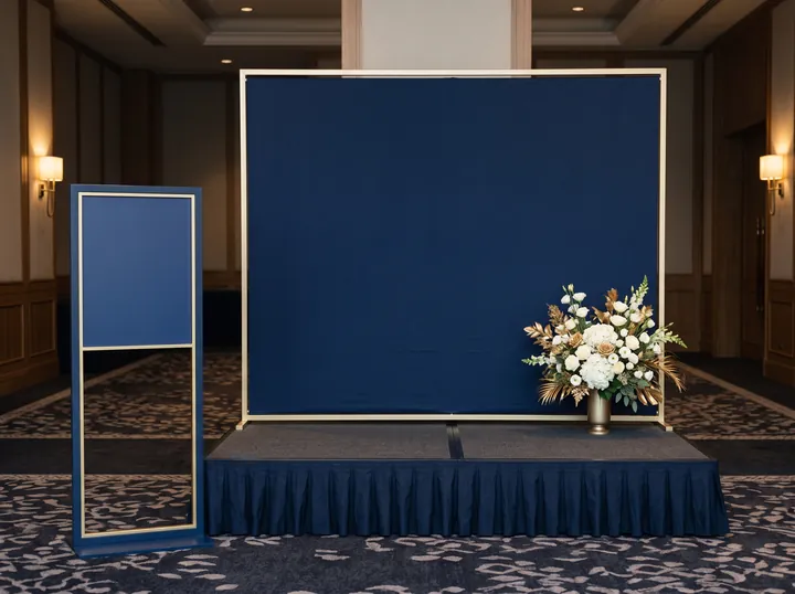 Illustrative styling: Essential Stage décor