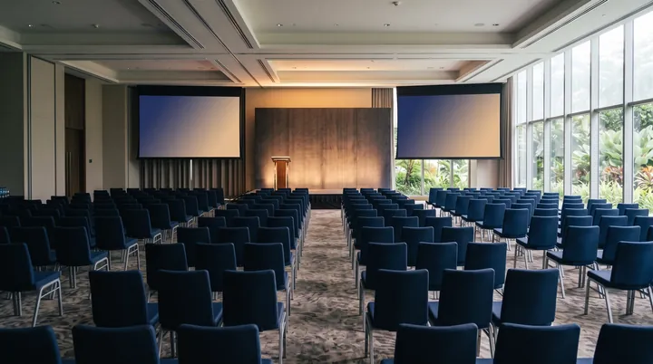 Illustrative styling: 450 theatre-style