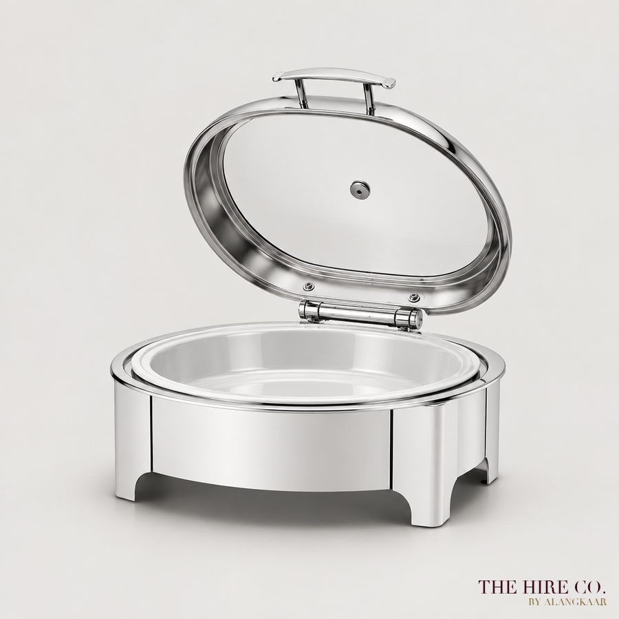 Round Roll-Top Chafing Dish 6 L