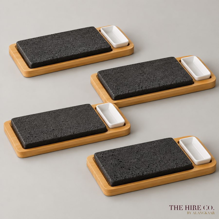 Hot Stone Grill Platters (set of 4)