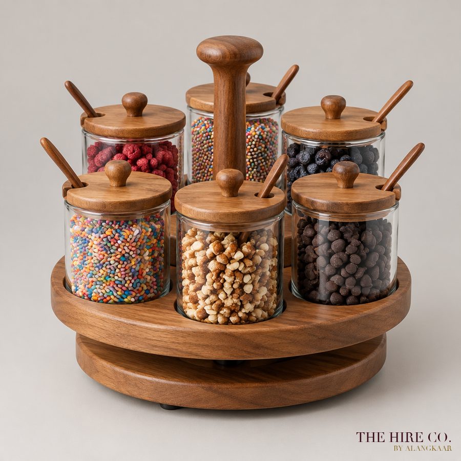 Topping Carousel, 6 jars
