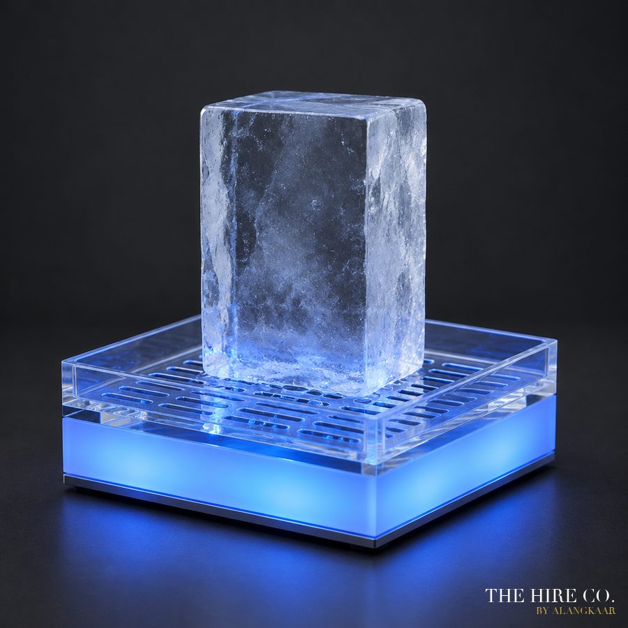 Ice Sculpture Tray with LED Base