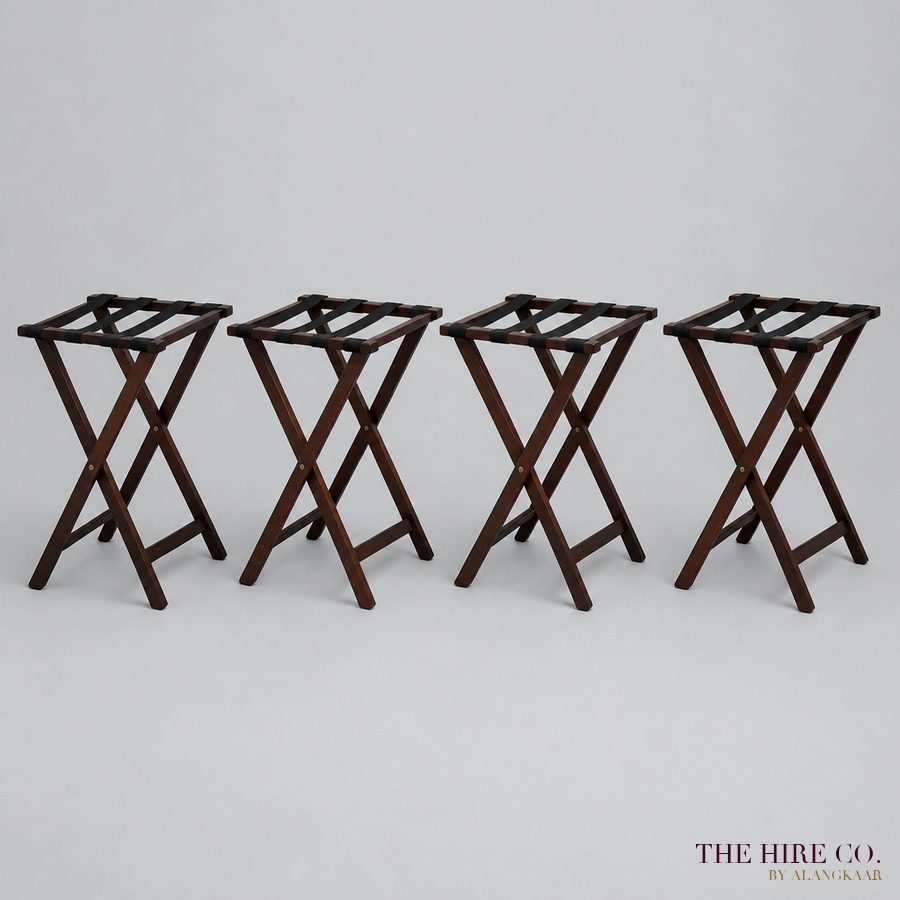 Folding Tray Stands (set of 4)