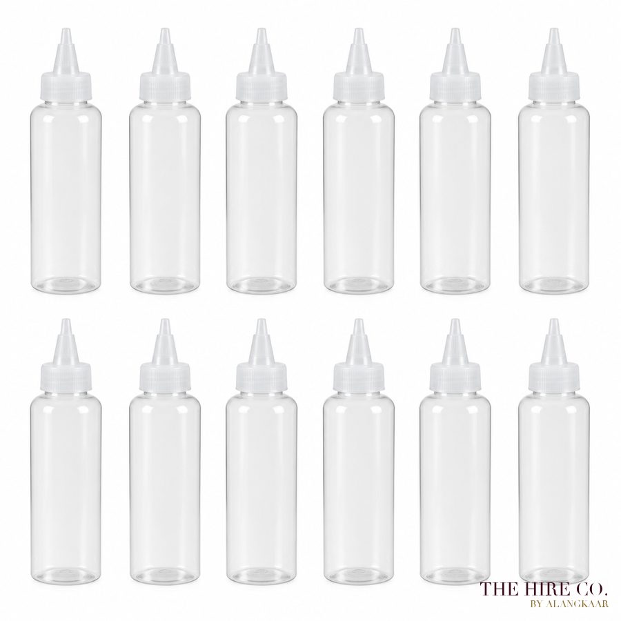 Squeeze Sauce Bottles (set of 12)