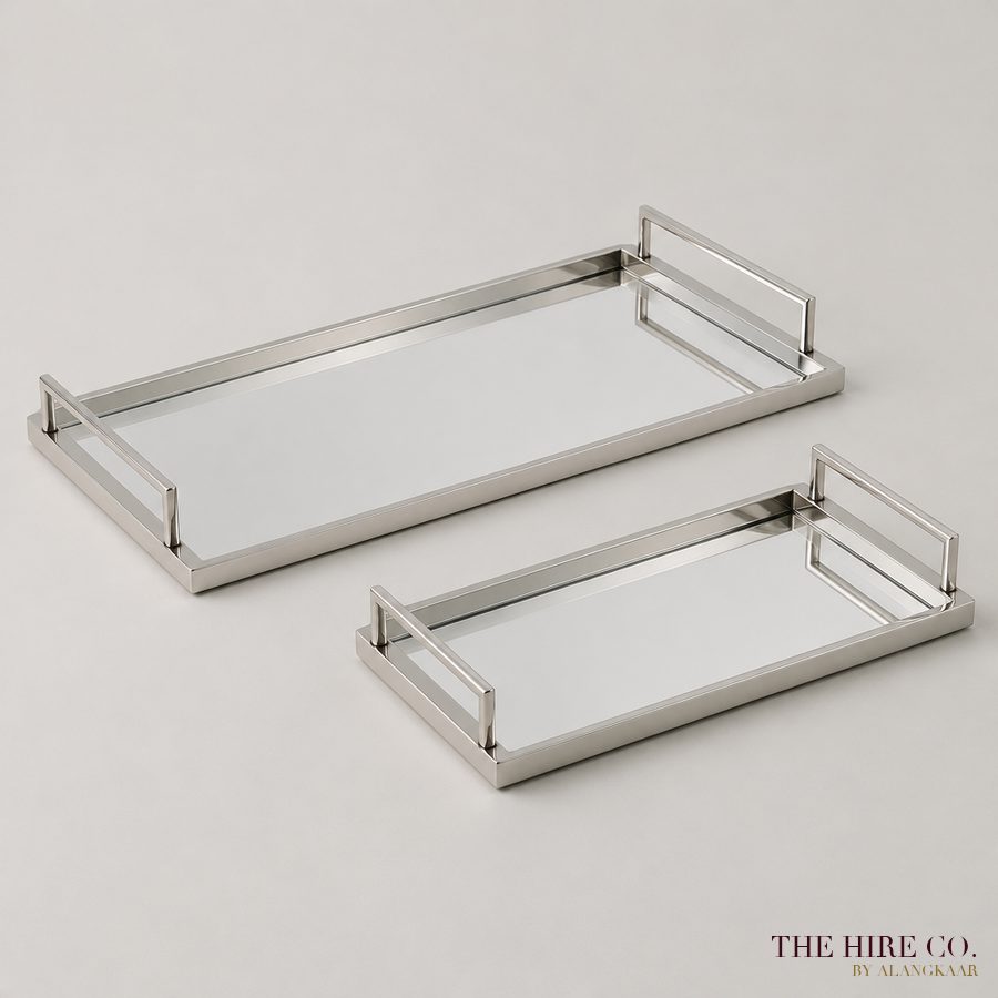 Mirrored Canapé Tray