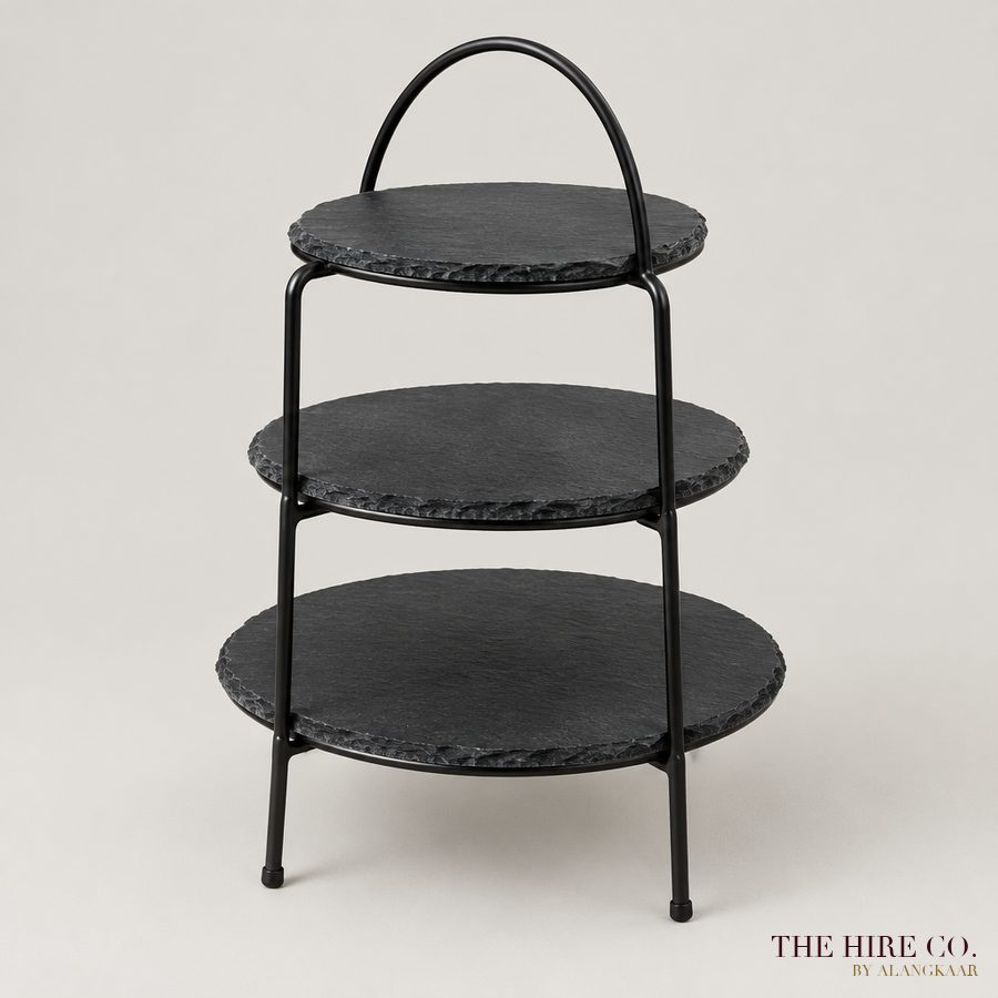 Slate Tiered Stand, 3-tier