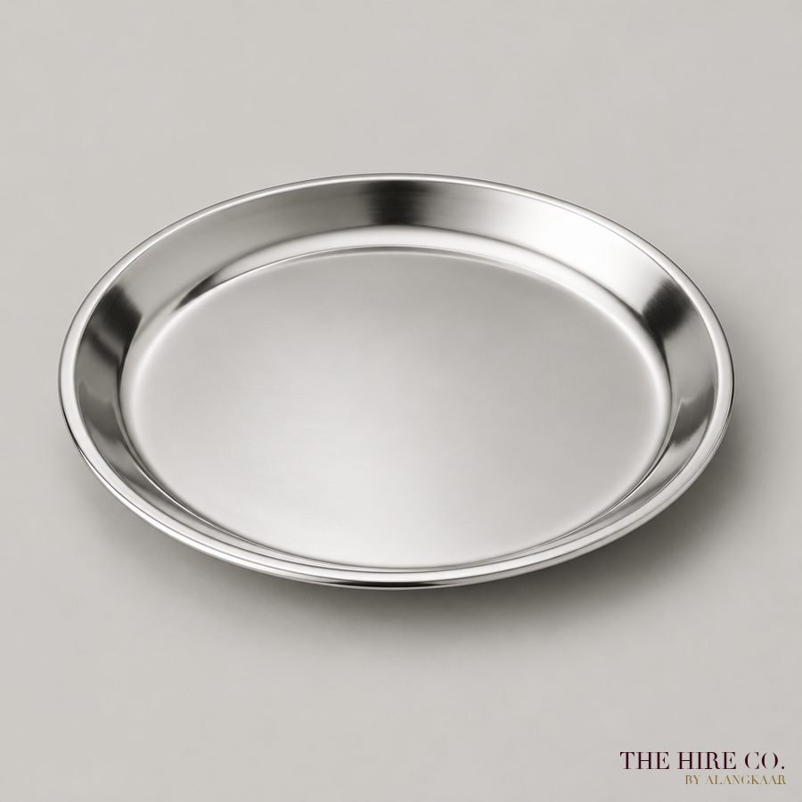 Steel Dinner Plate 10"