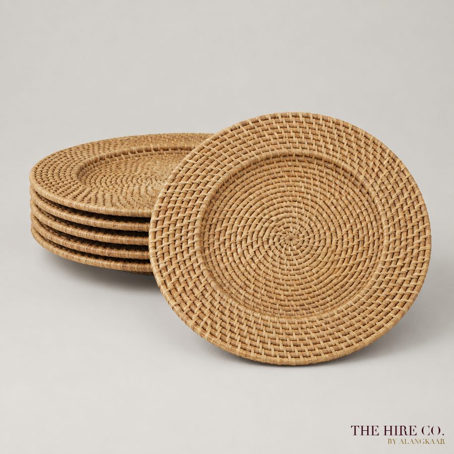 Rattan Woven Charger 33 cm
