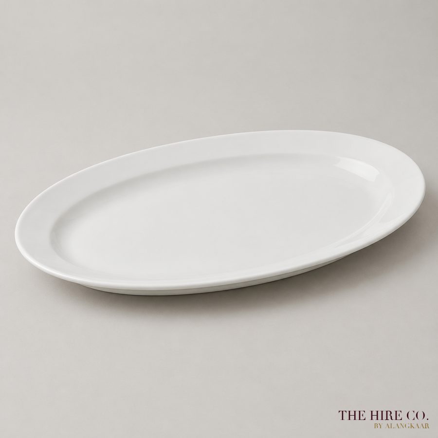 Oval Serving Platter 16", porcelain