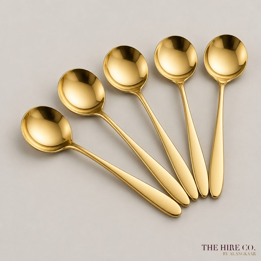 Gold Soup Spoon