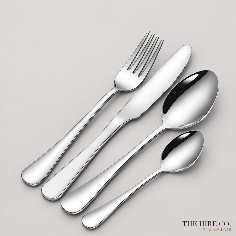Silver Cutlery Set (knife, fork, spoon)