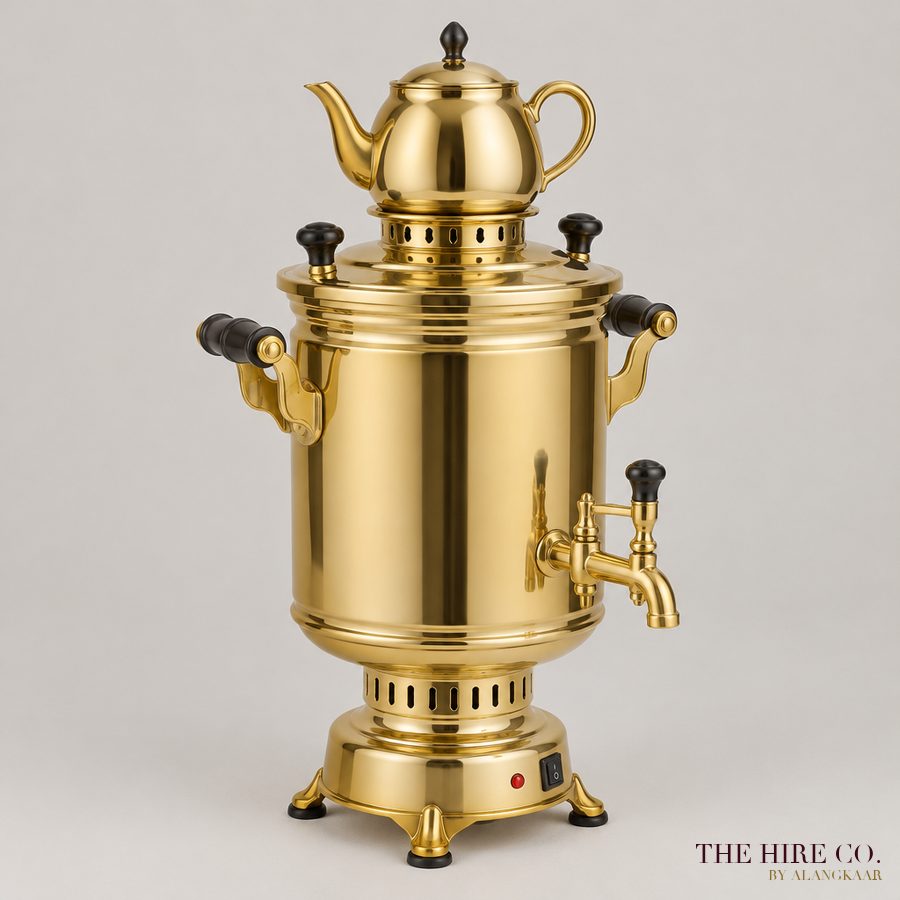 Gold Samovar Tea Urn 8 L