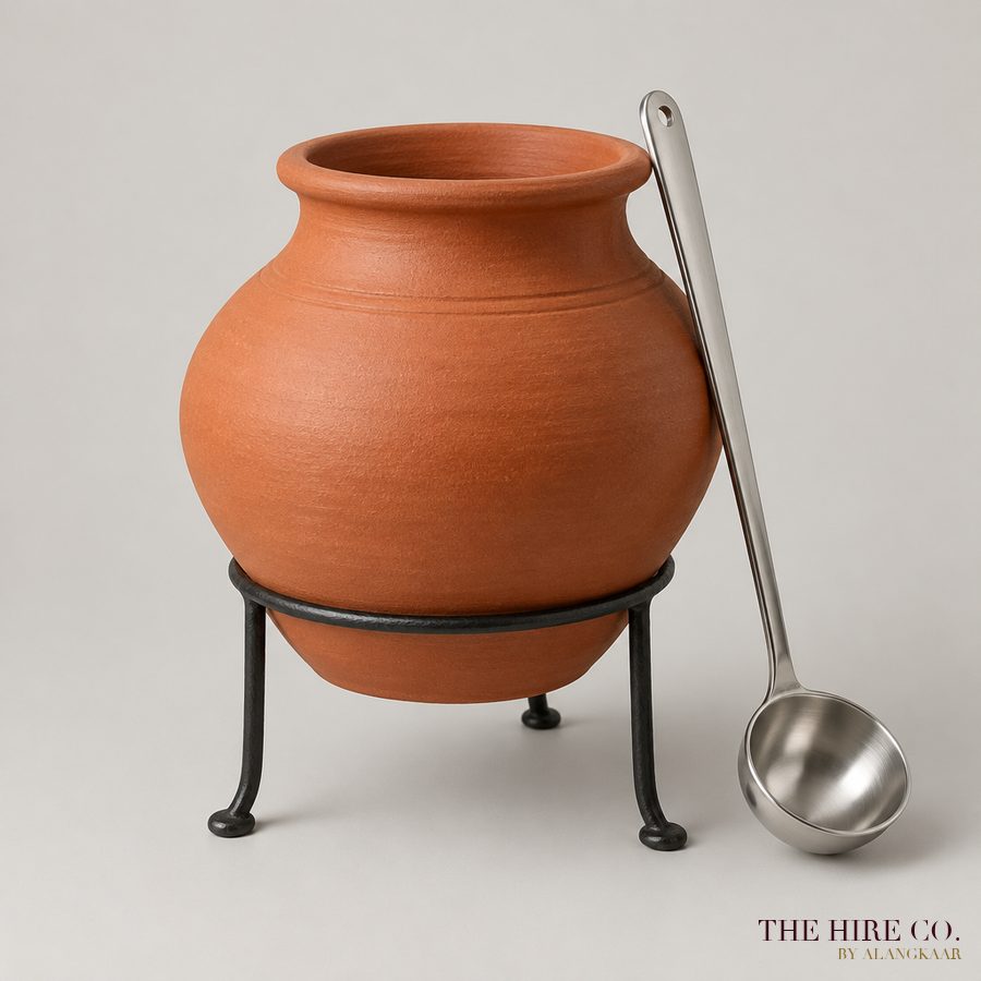 Lassi Matka Pot with Ladle