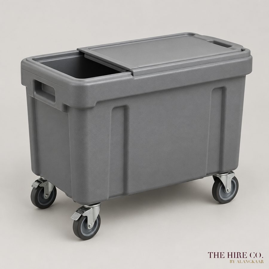 Insulated Ice Caddy 60 L on Wheels