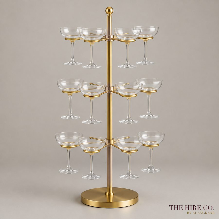 Cocktail Tree Stand, 12 glasses