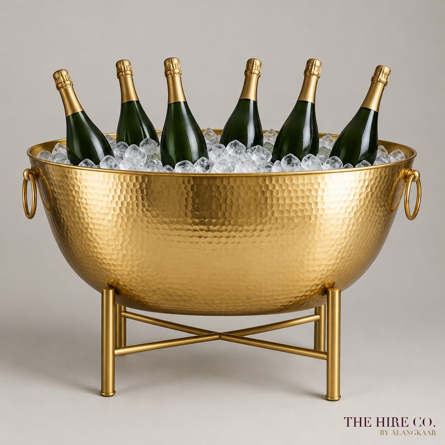 Gold Champagne Tub, 6 bottles
