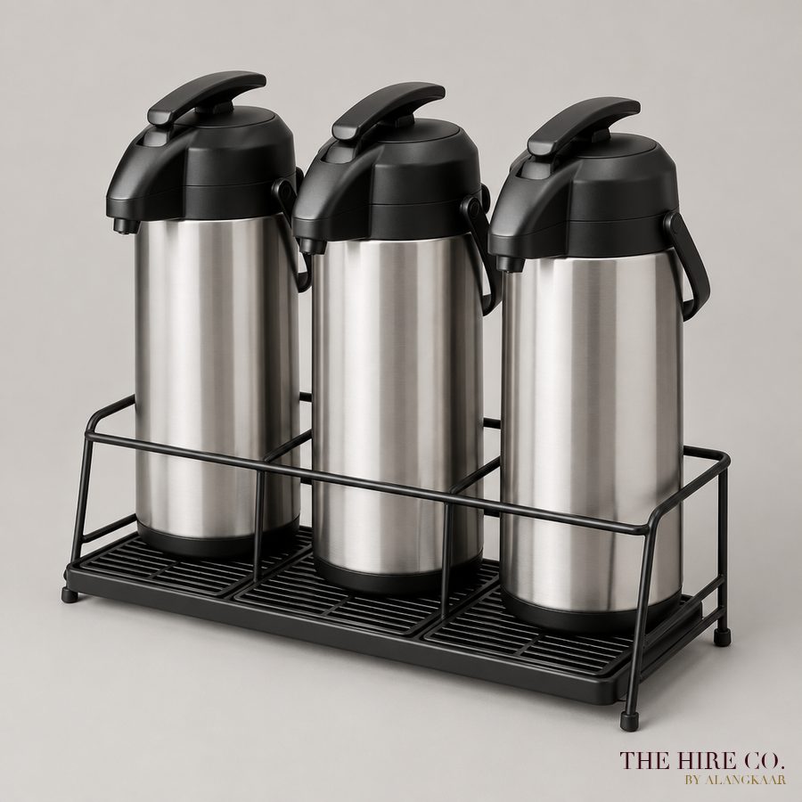 Airpot Rack with Drip Tray