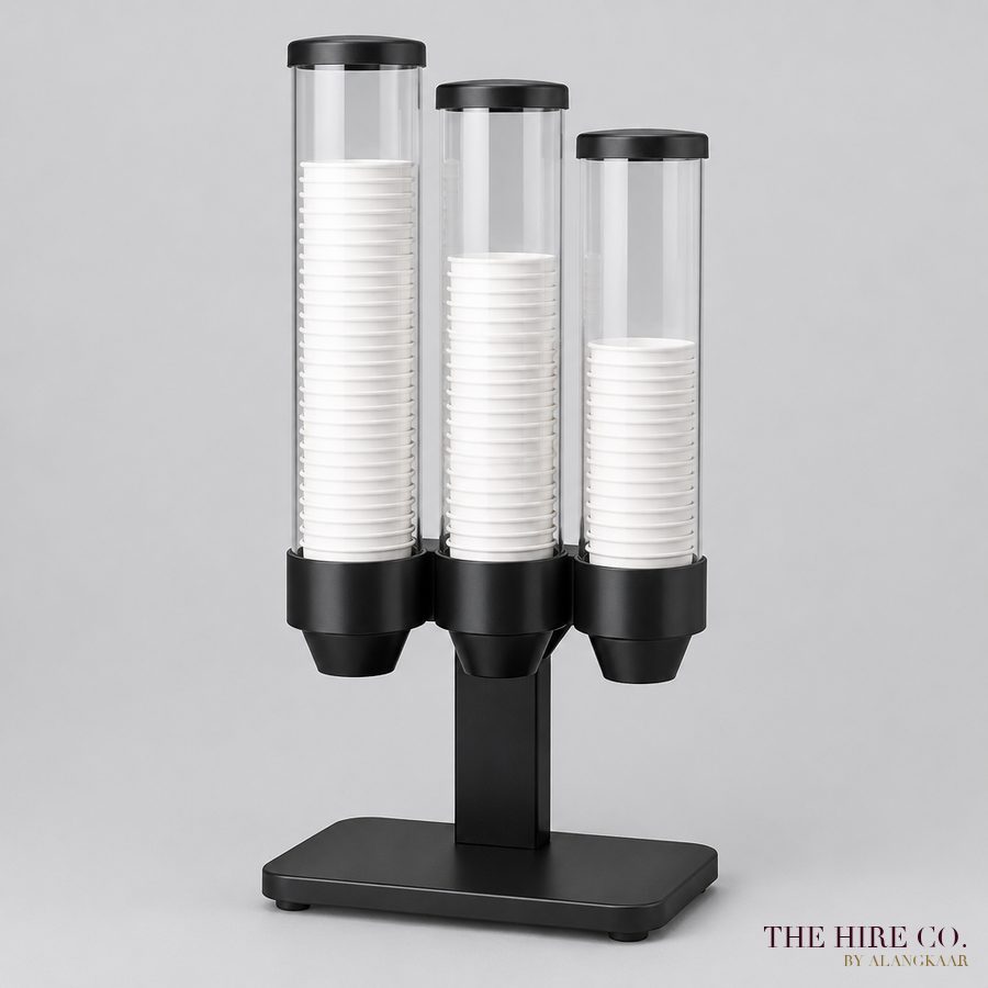 Cup Dispenser, 3 tubes