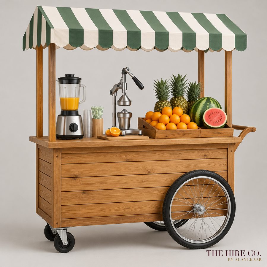 Fresh Juice Bar Cart
