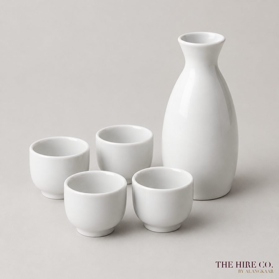 Sake Set (flask + 4 cups)