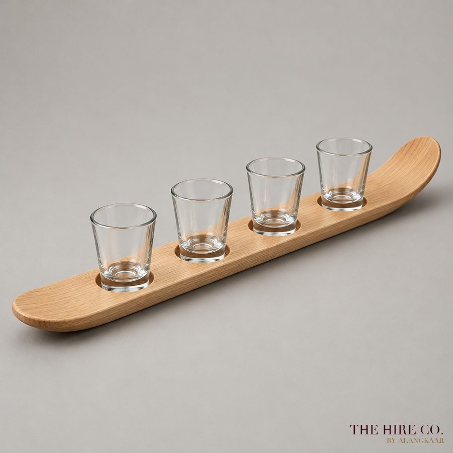 Shot Ski with 4 Glasses
