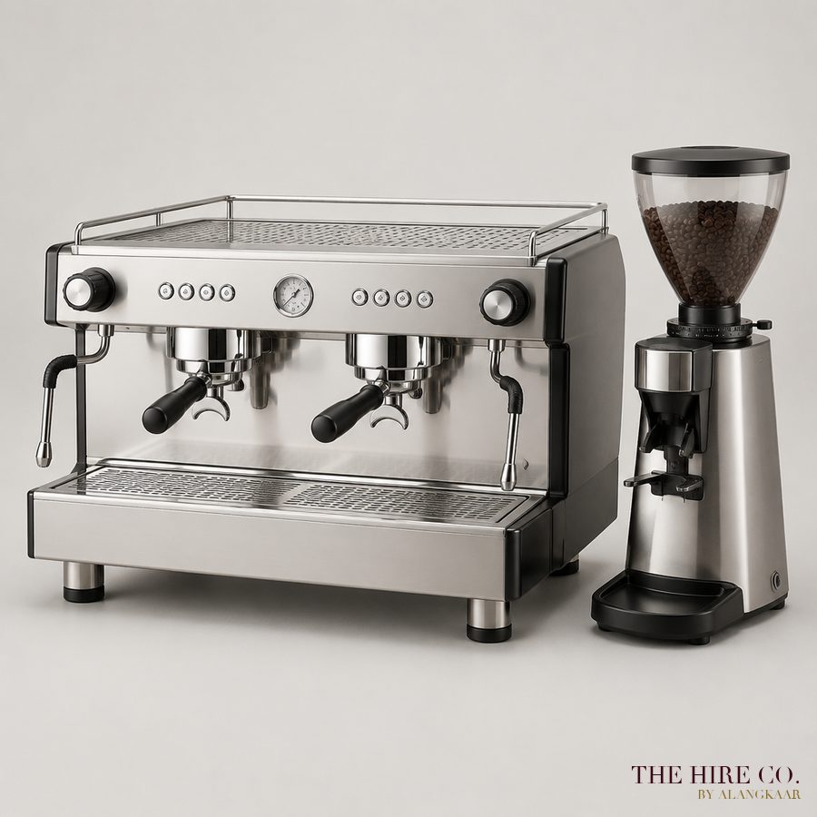 Espresso Machine 2-Group with Grinder