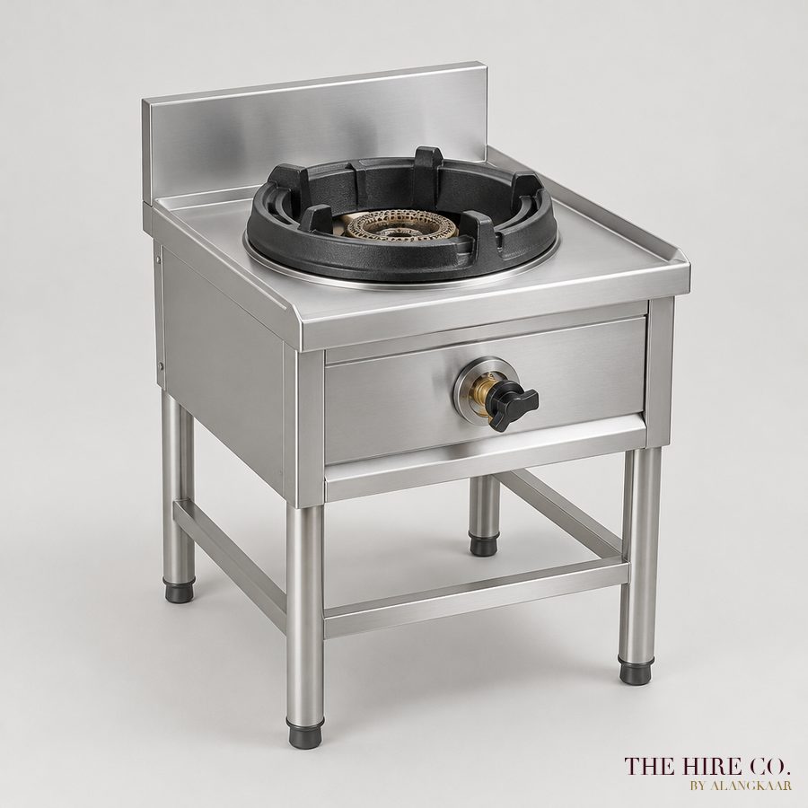 Gas Wok Burner, commercial (LPG)