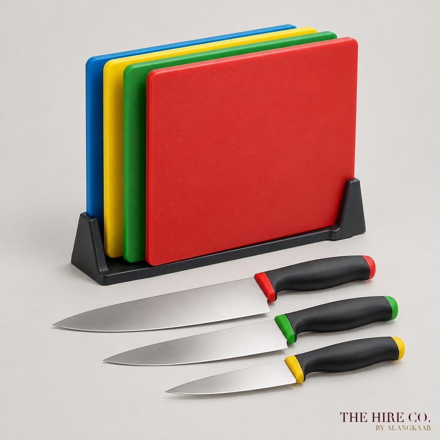 Cutting Boards & Knife Set