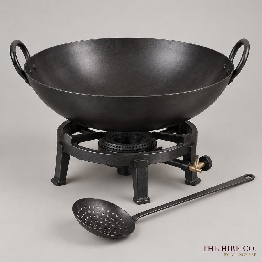 Kadai 60 cm with Gas Burner