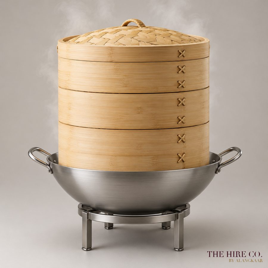 Giant Bamboo Steamers 50 cm (set of 3)
