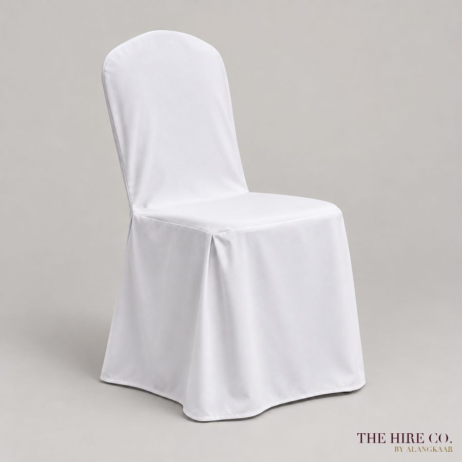 Banquet Chair Cover, polyester white