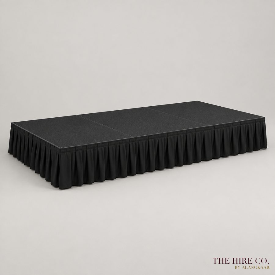 Stage Skirting 6 m, black