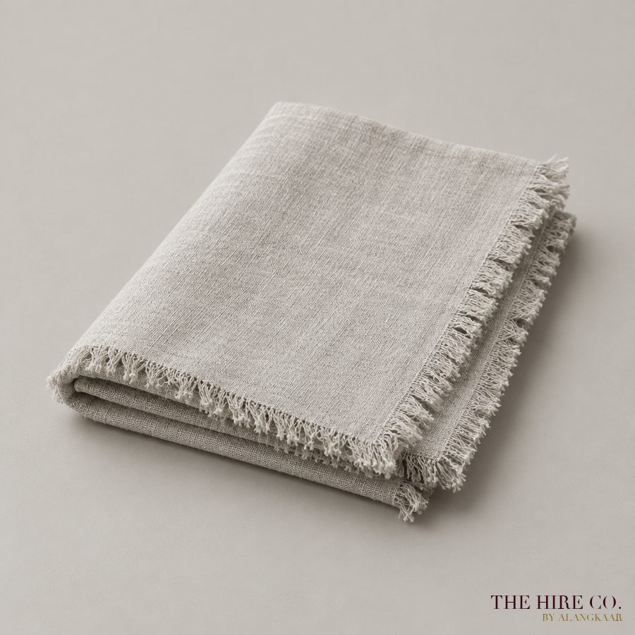 Fringed Linen Napkin