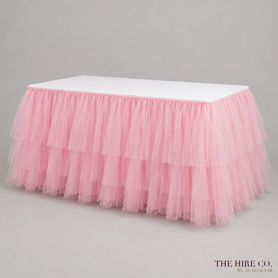 Tulle Tutu Table Skirt 4 m