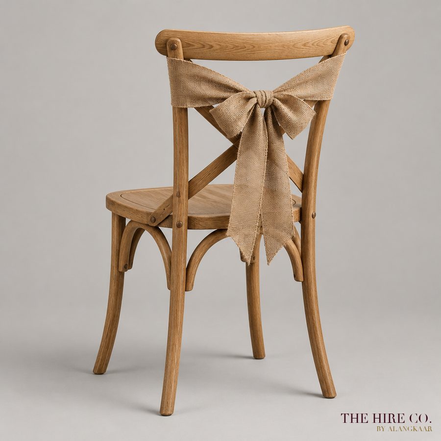 Hessian Chair Sash
