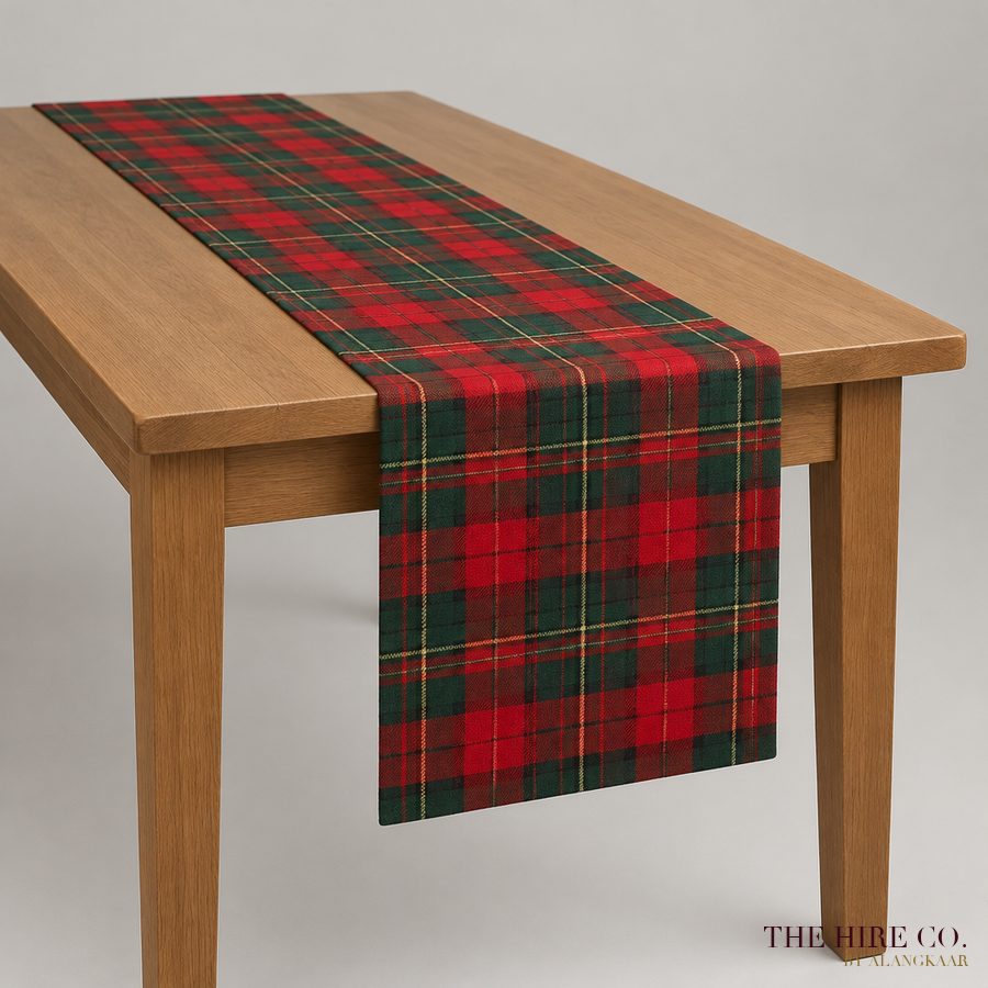 Tartan Table Runner 2.7 m