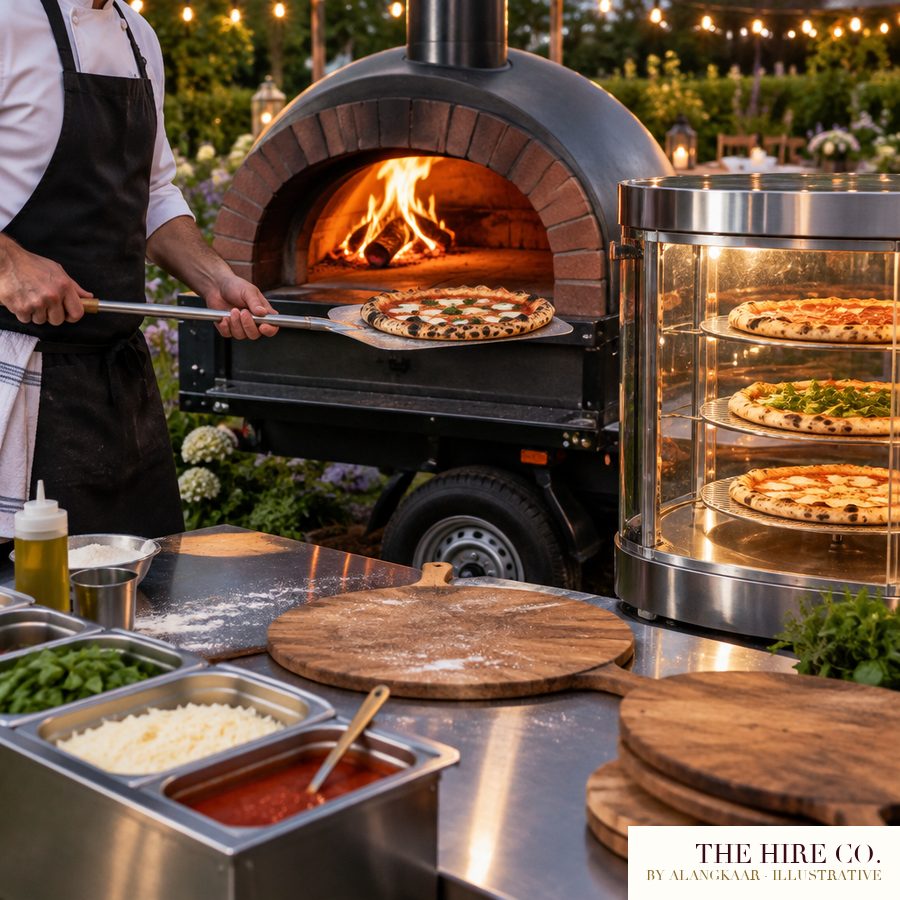 Pizza Party Station with Chef