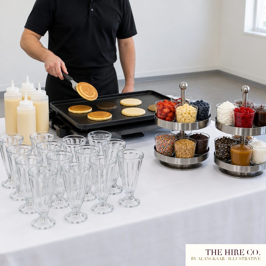 Pancake & Sundae Bar with Attendant