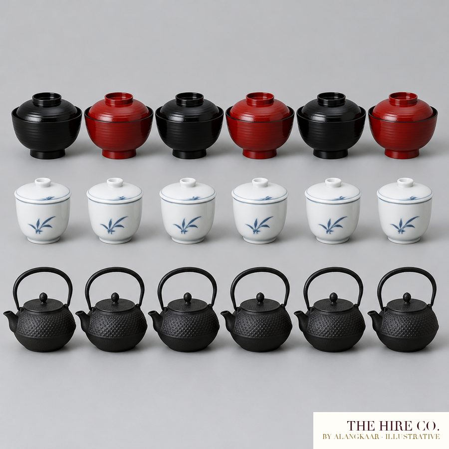 Japanese Dinner Set for 30