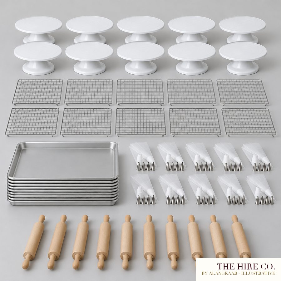 Baking Tools Set for 10 Bakers