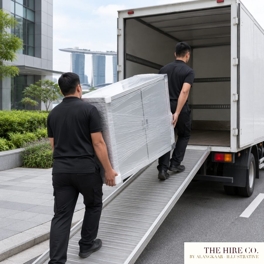 Lorry, Driver & 2 Movers, 3 hours
