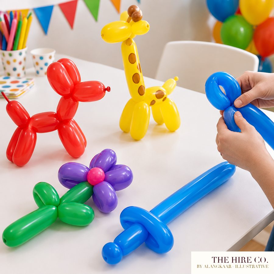 Balloon Sculptor, 3 hours