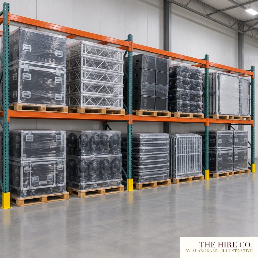 Event Storage, 10 pallets for a month