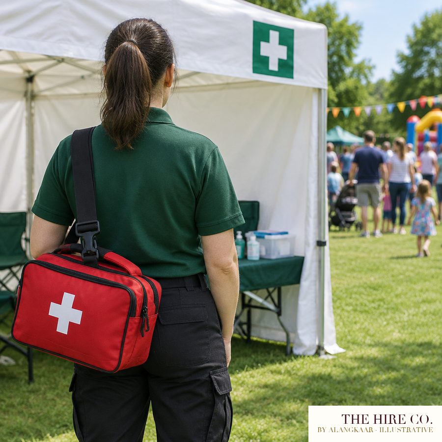 Certified First Aider on Standby, 5 hours